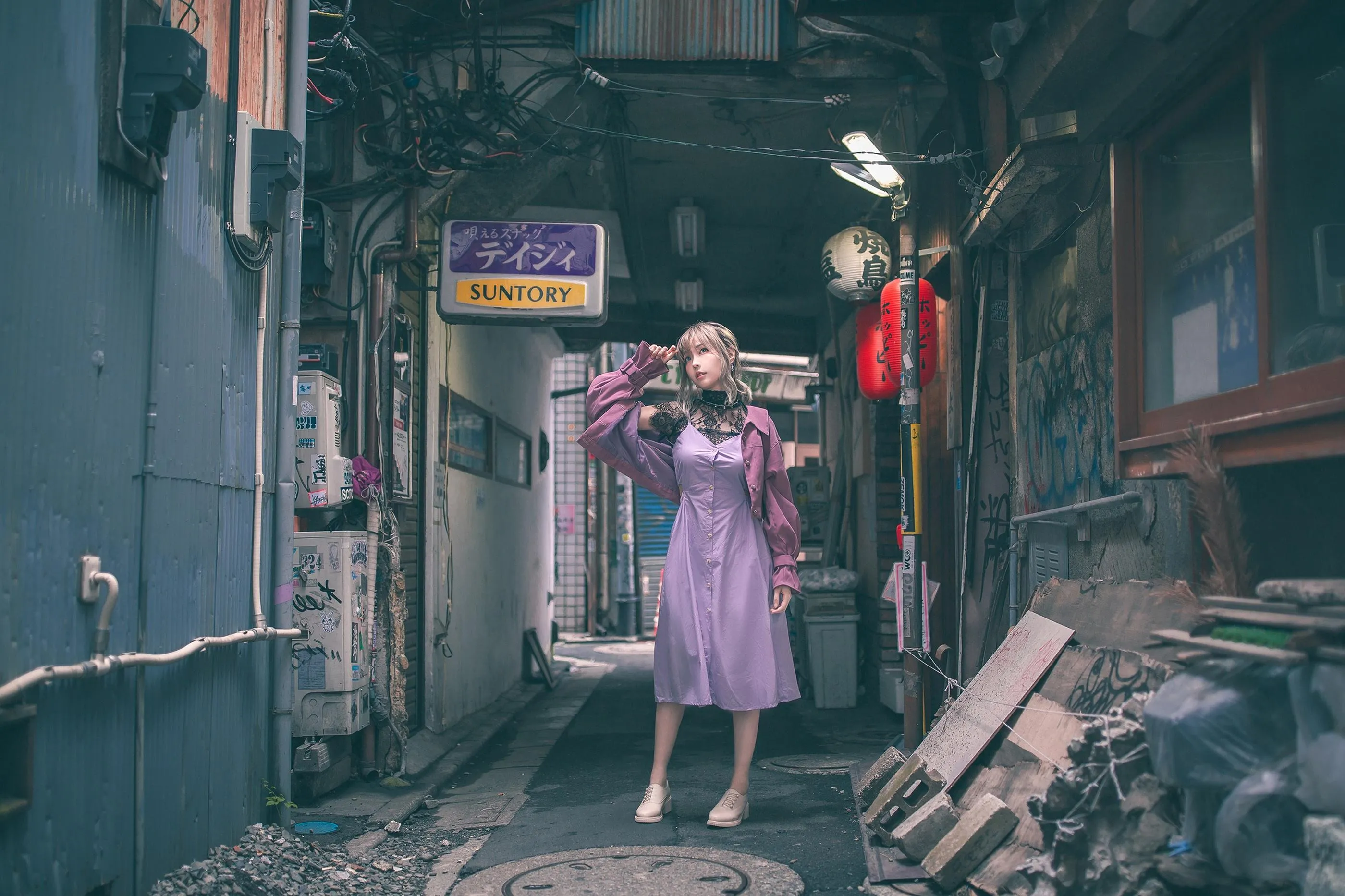 ElyEE子 – NO.90 [2020 Ely Collection] Digital photo set 10套-4 Pale Lavender [54P]插图1